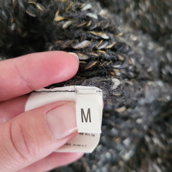 Eleonora Amadei Wool Blend Cowl Neck Sweater SZ M - Picture 7 of 9